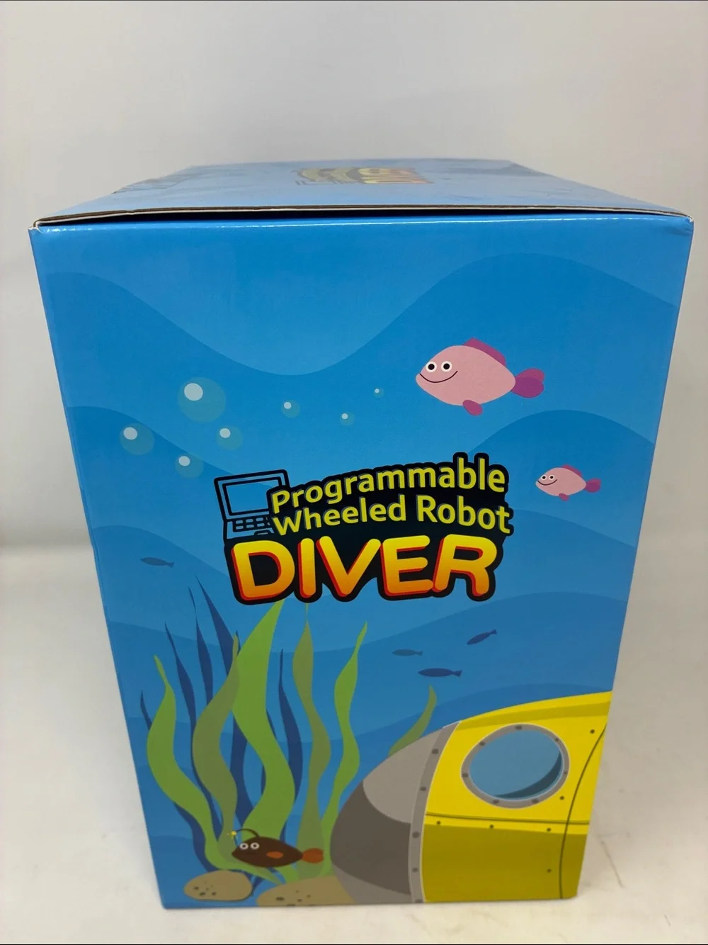 Programmable Wheeled Robot Toy - Teal Diver